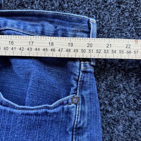 Vintage Polo Ralph Lauren Mens Relaxed Fit Jeans 40x32 Blue Denim - Picture 8 of 9